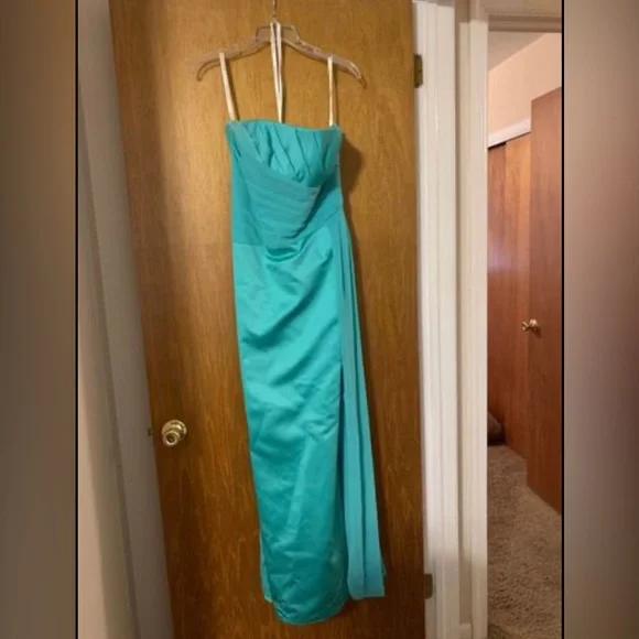 David's Bridal Dresses Davids Bridal Strapless Satin Aline